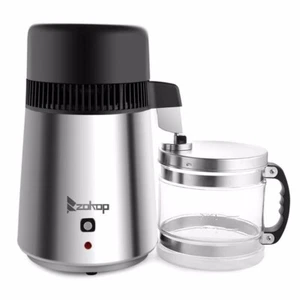 750W Water Distiller Electric Purifier Stainless Steel Glass Water Filters - Picture 1 of 14