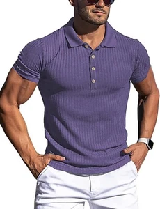 URRU Para Hombre Camisetas Musculares Elastizadas Mangas Cortas Entrenamiento Calce Ajustado, Talla L Nuevas con Etiquetas - Imagen 1 de 3