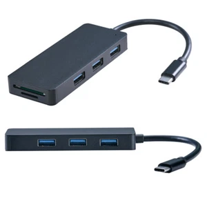 Gigabit Ethernet Hub PC Computer Powered USB Hub USB- Delivery - Photo 1/11