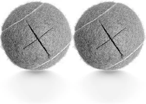 Paquete de 2 pelotas de tenis precortadas para caminantes pelotas de tenis para sillas muebles patas - Imagen 1 de 11