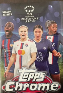 TOPPS CHROME UCL WOMENS CHAMPIONS LEAGUE 2022 2023 BASE CARDS