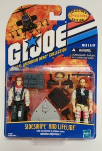 G.I. Joe Sideswipe and LIfeline Collector's Special Action Figures Hasbro 2 Pack - Picture 1 of 12
