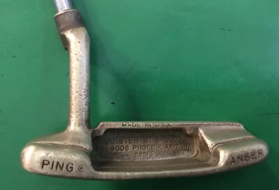 Ping Putter Anser 85020 9.5 " Step Break With Brand NEW Golf Pride Grip #11 - Image 1 of 4