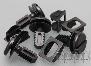 4 Set für BMW Clips Scheinwerfer Kofferraum Battterie Abdeckung Drehverschluss - Bild 1 von 3