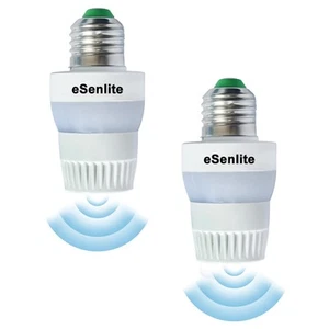 Invisible Motion Retrofit Compact LED Bulb or Light Fixture Add-On Smart Sock... - Picture 1 of 5