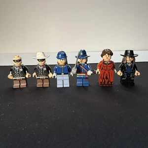 LEGO Lone Ranger Minifig Lot: Lone RangerFuller, Cavendish, Rebecca + Soldier - Picture 1 of 15