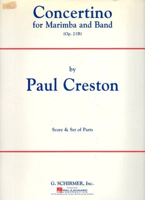 Wind band sheet music/Paul Creston: Concerto for marimba and wind band - Image 1 of 3