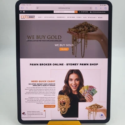 Apple iPad Pro 13 Inch A2926 256GB WiFi Cellular Unlocked Space Black - Image 1 of 4