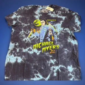 HALLOWEEN II Michael Myers Herren T-Shirt Gr. XXL Batik Neu mit Etikett - Bild 1 von 7
