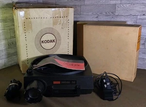 Kodak Carousel 750 Slide Projector With Remote, Trays, Bulb-Tested and Working! - Picture 1 of 14