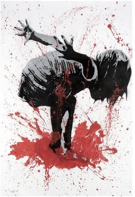 GRAFTER “Splash” Oversized Limited Edition Modern Contemporary Art - Image 1 of 3