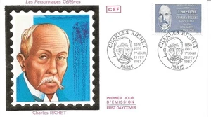 France 1987 FDC Charles Richet YT 2454 - Picture 1 of 1