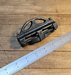 Antique DISSTON Saw Jointer Raker Gauge FILING TOOL • Cast & Steel • 1883 ☆USA - Picture 1 of 5