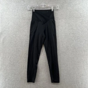 Leggings Offline By Aerie para mujer talla S negros tiro súper alto longitud completa - Imagen 1 de 9
