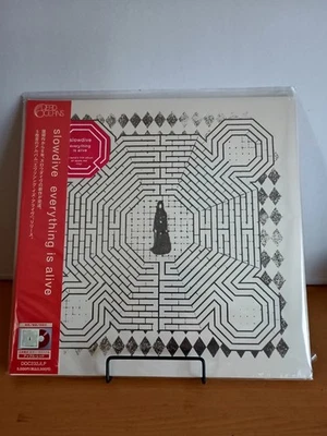 japan vinyl / slowdive everything is alive redcolor obi - Image 1 of 2