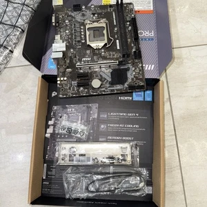 Carte mère MSI PRO H310m Pro Ddr4 Boost Intel état Inconnu non testé lire descriptif - Photo 1/4
