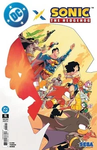 DC X SONIC THE HEDGEHOG #5 (DE 5) CVR A PABLO M COLLAR DC 2025 NUEVO CASI NUEVO- O MEJOR - Imagen 1 de 1