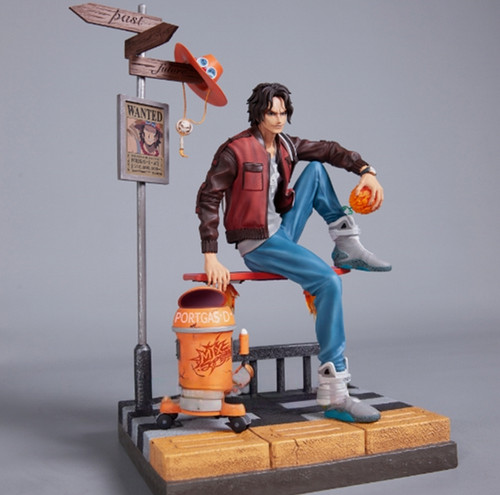 TOMATO Studio One Piece Portgas D Ace Resin Model In Stock 1/6