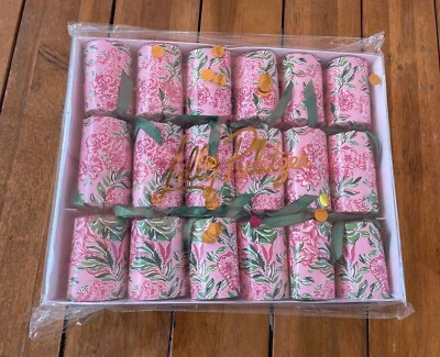 Набор из 6 попперсов для вечеринок с принтом коала раковина Lilly Pulitzer. Новый в коробке  - Изображение 1 из 3