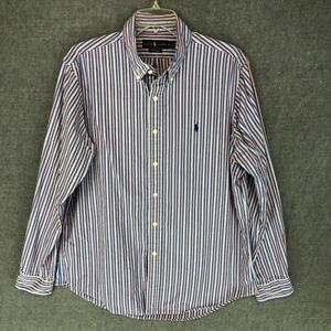 Polo Ralph Lauren 120's Poplin Shirt L Large Button Up Long Sleeve Pony Men's - Picture 1 of 11