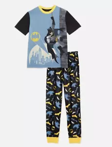 Pigiama Batman girocollo manica corta ragazzo taglia 4/5 set 2 pezzi nuovo con etichetta - Foto 1 di 2