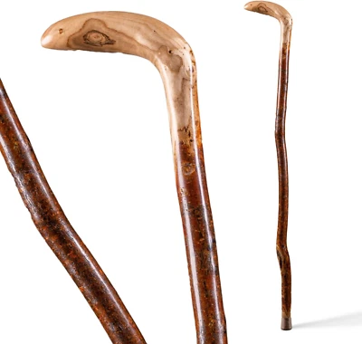 Walking Cane for Men and Women Handcrafted of Lightweight Wood and made in the U - Image 1 of 4