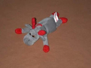 Maskottchen Mercedes Benz Kinder Stofftier Werbung rot grau Elch BOSCH ESP NEU - Bild 1 von 1