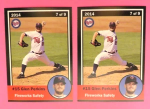 2 - 2014 MCPA, Minnesota Twins - GLEN PERKINS - Picture 1 of 1