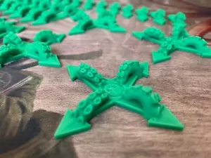 3D Brettspiele Arkham Horror LCG Wegmarker Set 3D Druck Grün Tentakel Zubehör - Bild 1 von 7