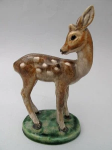 RARE Eduard Klablena Keramos Junger Hirsch deer - Picture 1 of 6