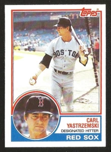 1983 Topps Baseball #550 Carl Yastrzemski Mint Hof Boston Red Sox (SB1) - Bild 1 von 1