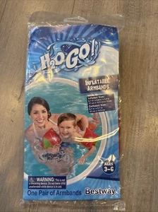 Arm Floats Inflatable Pair Armband Swim Floaties Kids age 3-6 Watermelon- NEW - Picture 1 of 8