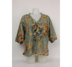 Womens Ralph Lauren Size Medium Boho Gypsy Blouse Denim & Supply Article - Picture 1 of 11