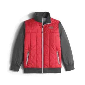 The North Face Boys' Reversible Yukon Jacket - Red, Size Large - Picture 1 of 5