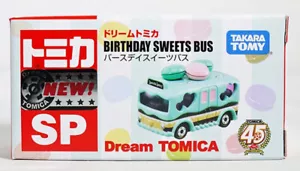 Takara Tomy Tomica Dream SP Birthday Sweets Bus - Picture 1 of 2