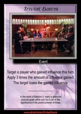 Babylon 5 CCG-trivial gains/the shadows