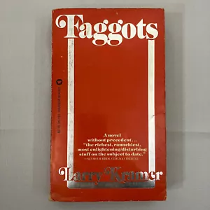 Faggots Larry Kramer ADULTS ONLY First Edition 1st Printing 1979 MMPB Humor VTG - Foto 1 di 7