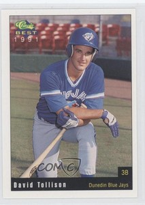 1991 Classic Best Dunedin Blue Jays David Tollison #19