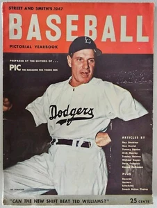 1947 STREET & SMITHS BILD BASEBALL JAHRBUCH LEO DUROCHER BROOKLYN DODGERS - Bild 1 von 2