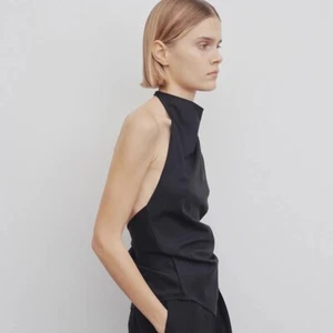 Top sin mangas THE ROW para mujer primavera verano nuevo nicho sin espalda base cuello - Imagen 1 de 10