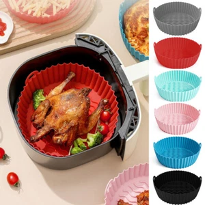 Silicone pot for air fryer basket inserts for air fryer ( - Picture 1 of 18