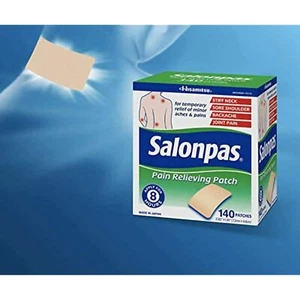 Salonpas Pain Relieving Patches, Pain Relieving Patch for Back Pain, Neck Pain, - Picture 1 of 4