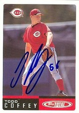 Todd Coffey autographed Baseball Card (Cincinnati Reds) 2002 Topps Total #794