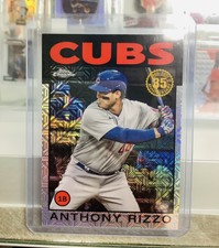 ANTHONY RIZZO 2021 Topps Chrome Mojo 35th Anniversary Chicago Cubs💥