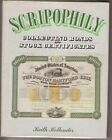 Scripophily Collecting Bonds And Stock Certificates By Keith Hollender 1982 Hard