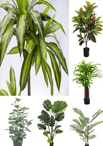 Árboles artificiales grandes, árboles de bambú, palmera, violín interior exterior - Imagen 1 de 43