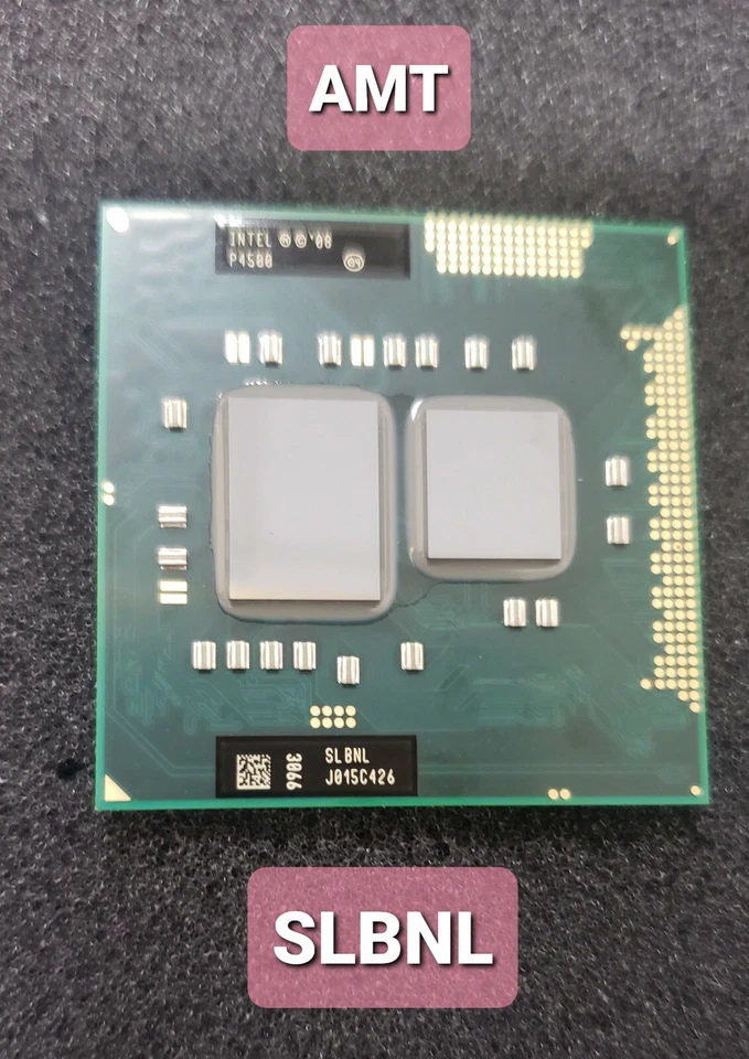 SLBNL Mobile Celeron Dual-Core P4500 1.86GHz G1 Socket CPU Processor - Image 1 of 1