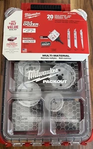 NEW Milwaukee Hole Dozer Bi-Metal Hole Saw/Sawzall Blade Set Model #49-22-5621 - Picture 1 of 4