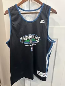 Minnesota Timberwolves Vintage Starter Reversible NBA Basketball Jersey XL - Bild 1 von 9