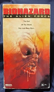 BIOHAZARD: "The Alien Force" Pre-Owned VHS Tape 1996 - Picture 1 of 5